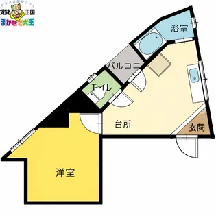 BRILLANT金屋町KYOEI六番館【3階】の間取り