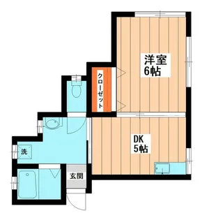 カーサK【1階】の間取り