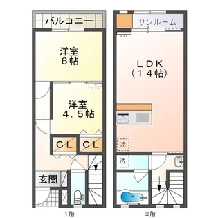 Porto Vista II【1階】の間取り