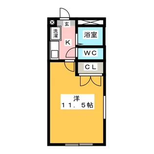 ドリーミング【1階】の間取り