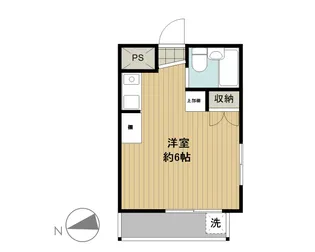 スカイコート大森第2【5階】の間取り