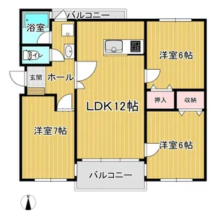 佐藤レジデンス【3階】の間取り