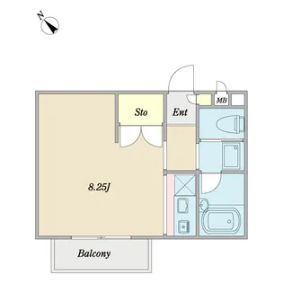 サンセリオ篠崎I【2階】の間取り