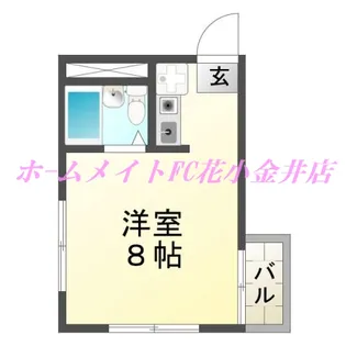 P&Dハイツ【1階】の間取り