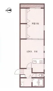 旗の台4丁目マンション【2階】の間取り