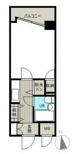 ザ・ステージ早稲田(ザステージワセダ)【2階】の間取り