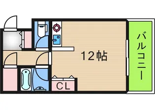 シャトーイズミ【3階】の間取り