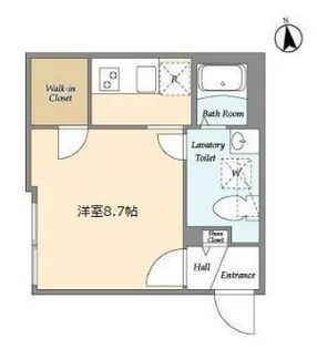 T’s garden西小山【3階】の間取り