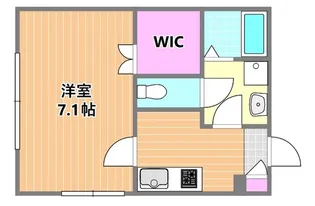 アン・ボヌール【1階】の間取り