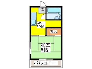 寿マンション【2階】の間取り