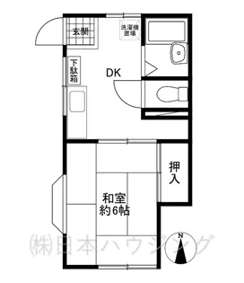 ホワイトハイツ【2階】の間取り