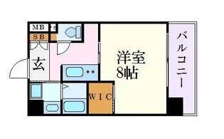 CELE STATION【6階】の間取り