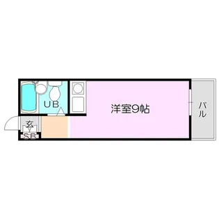 コーポ春日【2階】の間取り