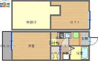 ブランメゾン文教II【1階】の間取り