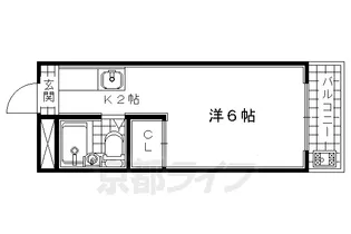 カサノーブレ【3階】の間取り