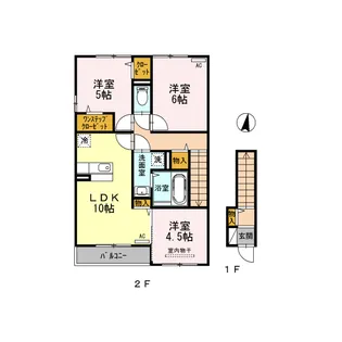 ルミエール【2階】の間取り