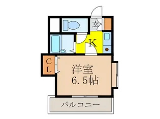 ポレ-ル如月【4階】の間取り