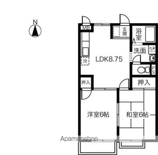 K’S HOUSE C【2階】の間取り