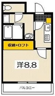 グランディア吉見園【2階】の間取り