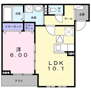 Luce【1階】の間取り