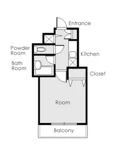 YGM月島【3階】の間取り