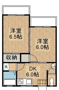 さくらコーポ【1階】の間取り