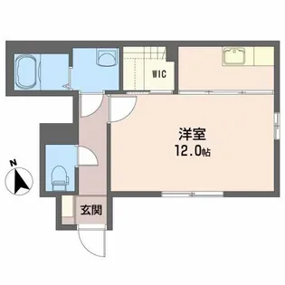 シャーメゾンSII【1階】の間取り