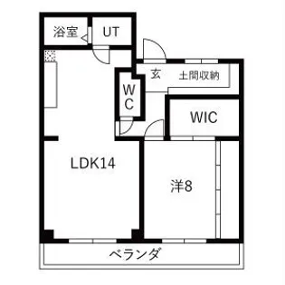 マンションオオノ【4階】の間取り