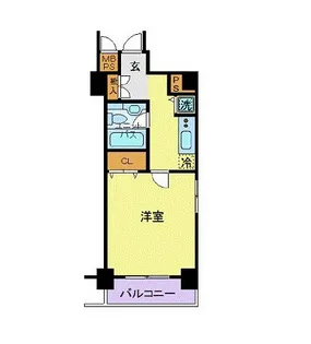 ミリオングランデ元赤坂ヒルズ【5階】の間取り