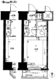 ダイアパレス錦糸町第5【4階】の間取り