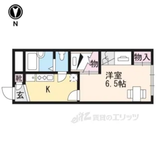 レオパレス里ノ前【2階】の間取り