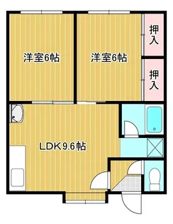 レジデンスFK【1階】の間取り