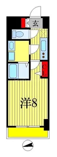 ドゥーエ西船橋【3階】の間取り