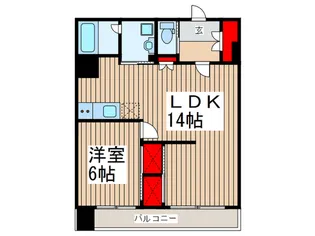 ヴィスタアリーナ【5階】の間取り