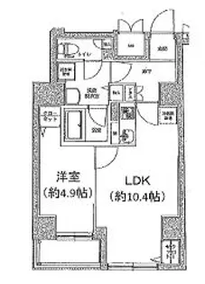 アイル秋葉原ノース弐番館【7階】の間取り