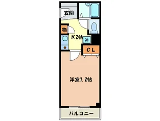 ロジュマン泉佐野【3階】の間取り
