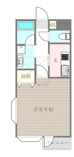 FUJI倶楽部ハウス【1階】の間取り