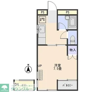 ハイム・シェレ【2階】の間取り