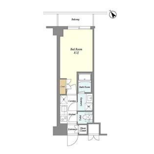 KDXレジデンス西調布【3階】の間取り