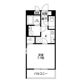 リコルテ キュステ【3階】の間取り