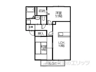 サンガーデン城町【2階】の間取り