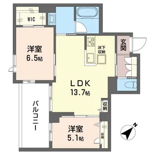 Maliena【1階】の間取り