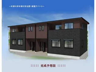 岐阜県中津川市中津川【アパート】の外観