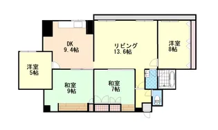 ロータリービル8・7【8階】の間取り