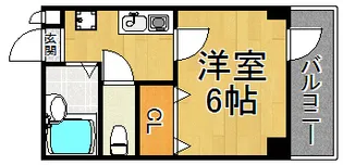 セリバテール伊丹【5階】の間取り