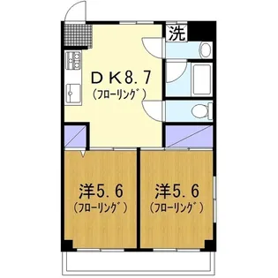 グリーンヒルYAMAGUCHI【2階】の間取り