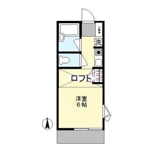 クラブアン【1階】の間取り