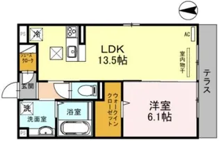 ルミナーレM&K【3階】の間取り