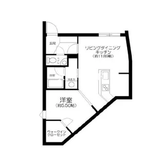 Apartment小石川後楽園【3階】の間取り