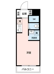 ペガサスマンション経堂【1階】の間取り